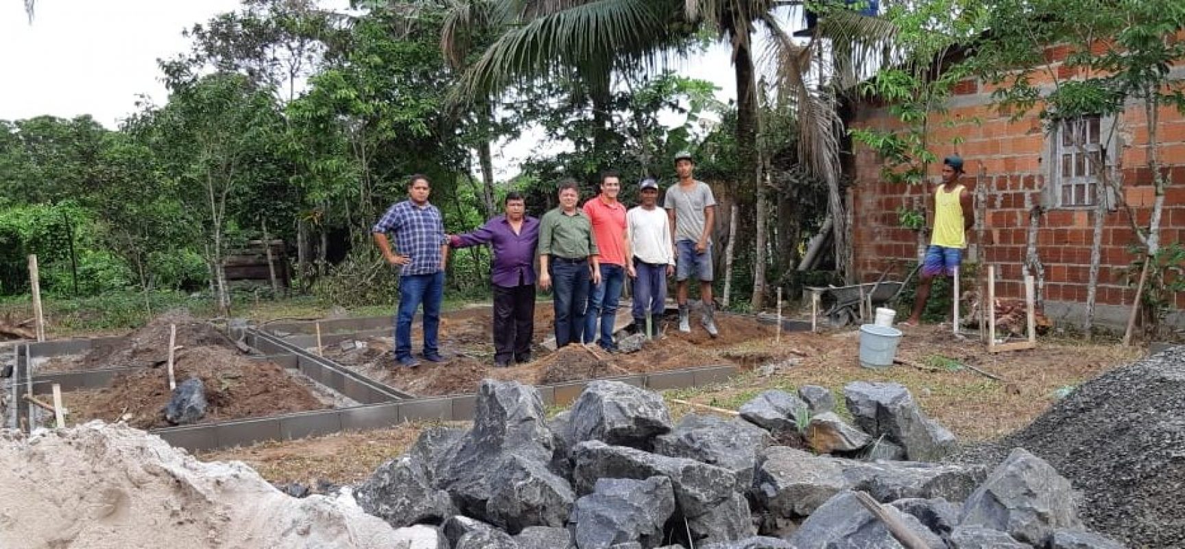 Prefeitura de Ilhéus inicia a primeira etapa de construção de 72 casas na zona rural