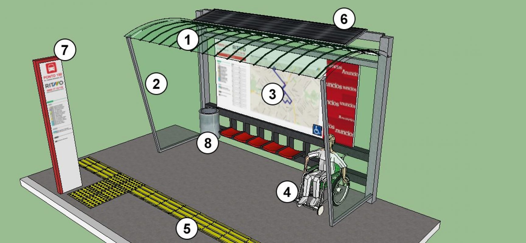 Prefeitura de Ilhéus vai instalar novos abrigos para passageiros de ônibus