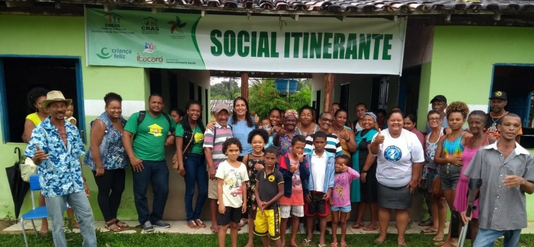Comunidades rurais de Itacaré são atendidas pelo Projeto Social Itinerante