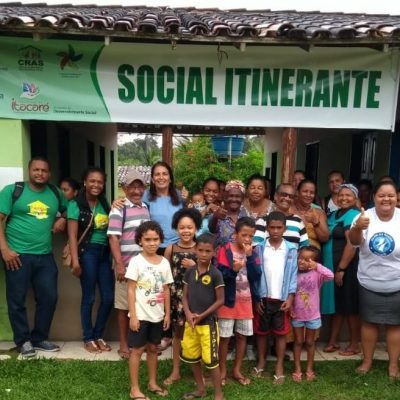 Comunidades rurais de Itacaré são atendidas pelo Projeto Social Itinerante