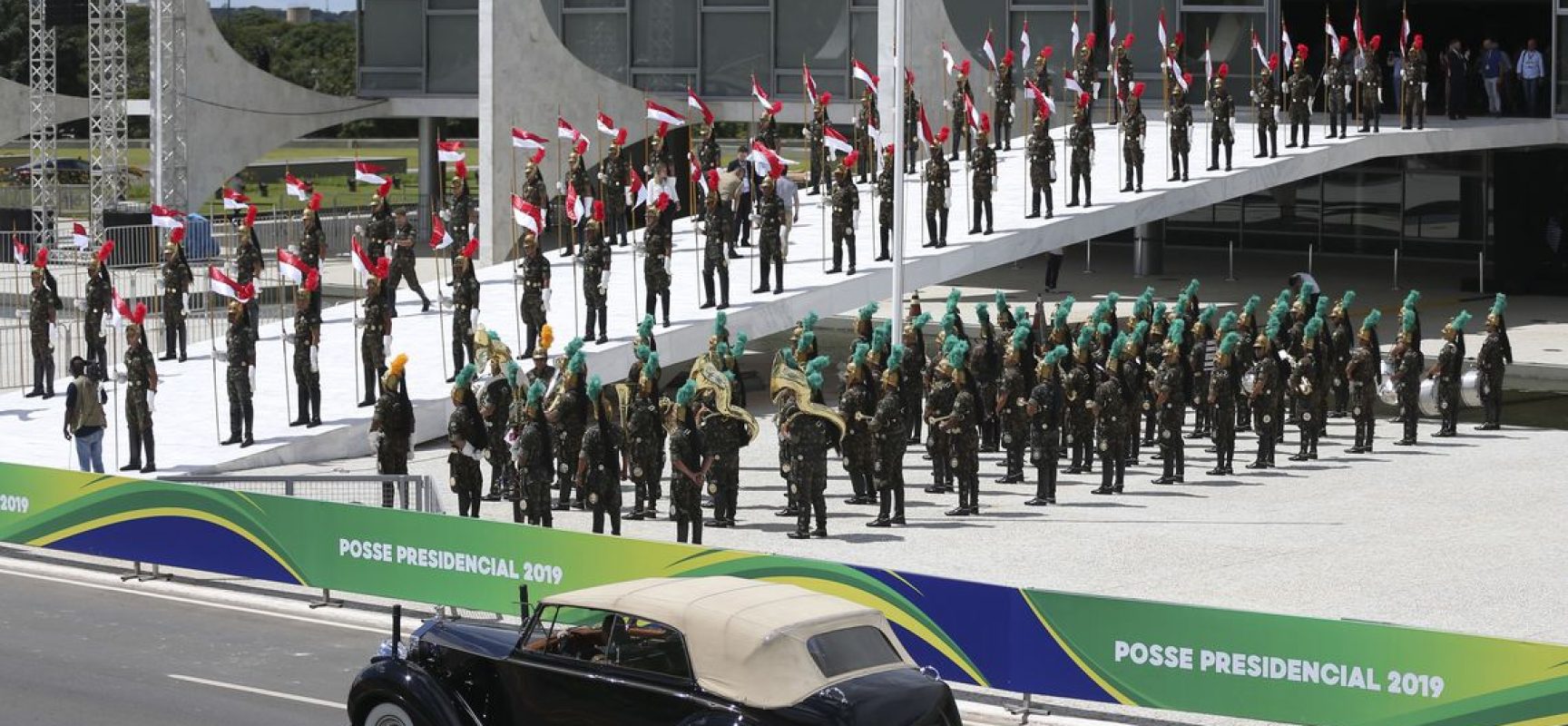 Responsáveis pela posse dizem que “a festa está pronta e será segura”