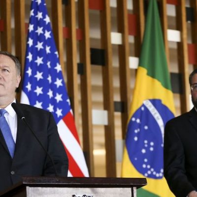 Pompeo diz que EUA e Brasil querem retomada da democracia na Venezuela