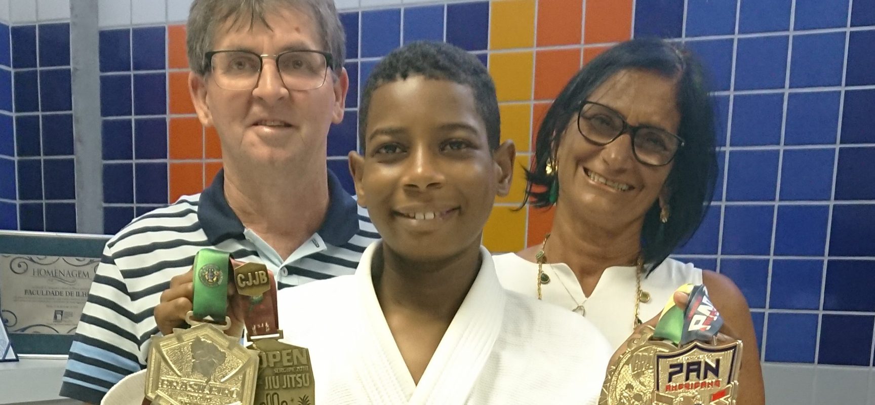 Faculdade de Ilhéus confirma patrocínio em 2019,  ao garoto campeão de jiu-jitsu Rameses Cáridas