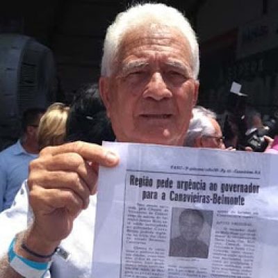 Há 30 anos JUSTINO MELLO lutando pela Estrada BA 001, que liga Canavieiras X Belmonte