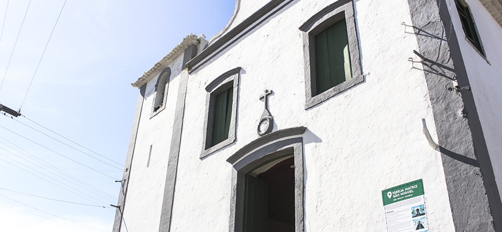 Iniciada a 2ª da etapa das obras de restauro da Igreja de Itacaré