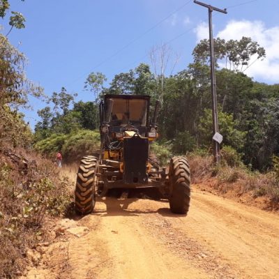 Com estiagem, Prefeitura intensificará melhoria de estradas rurais de Ilhéus