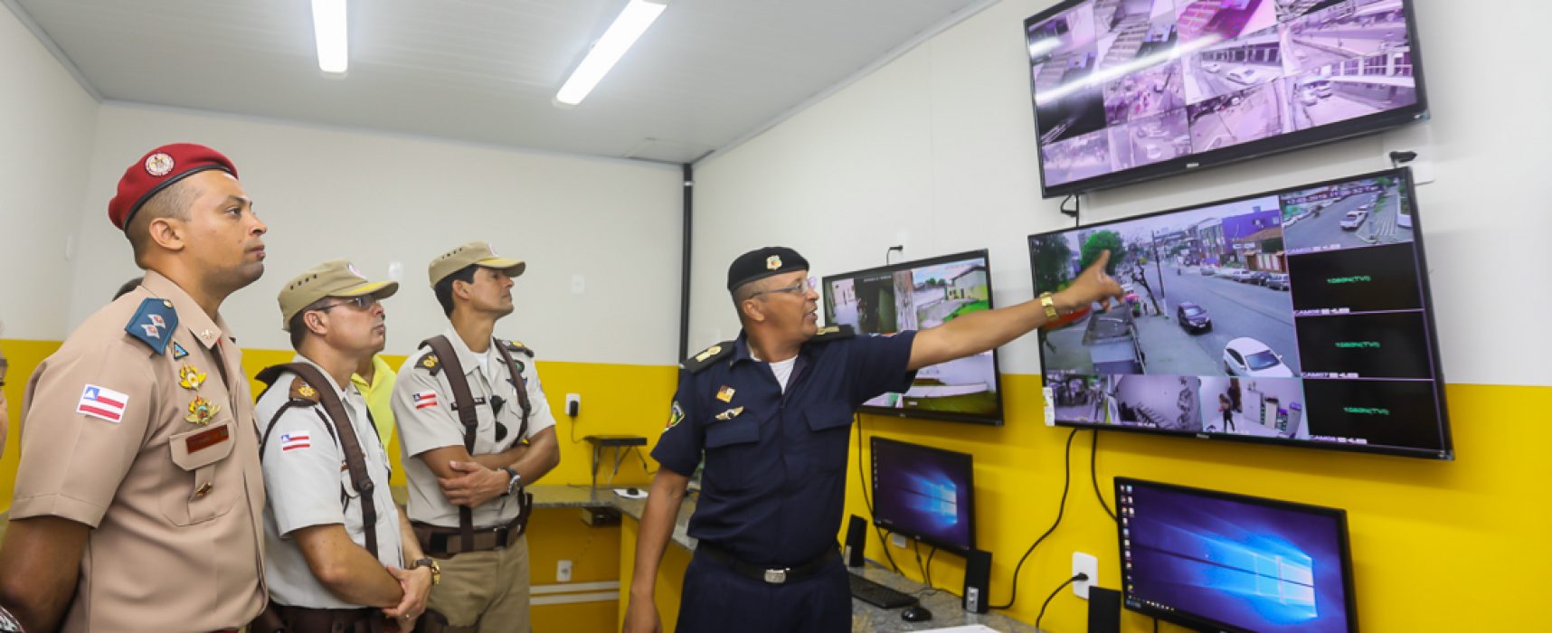 Prefeitura inaugura central de monitoramento eletrônico da Guarda Civil Municipal em Ilhéus