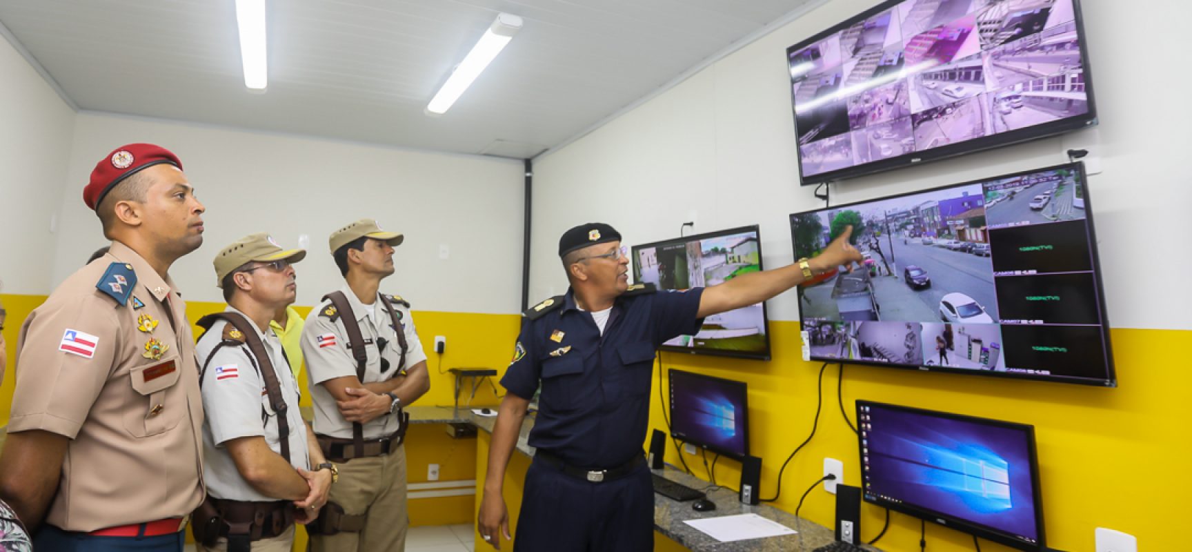 Prefeitura inaugura central de monitoramento eletrônico da Guarda Civil Municipal em Ilhéus