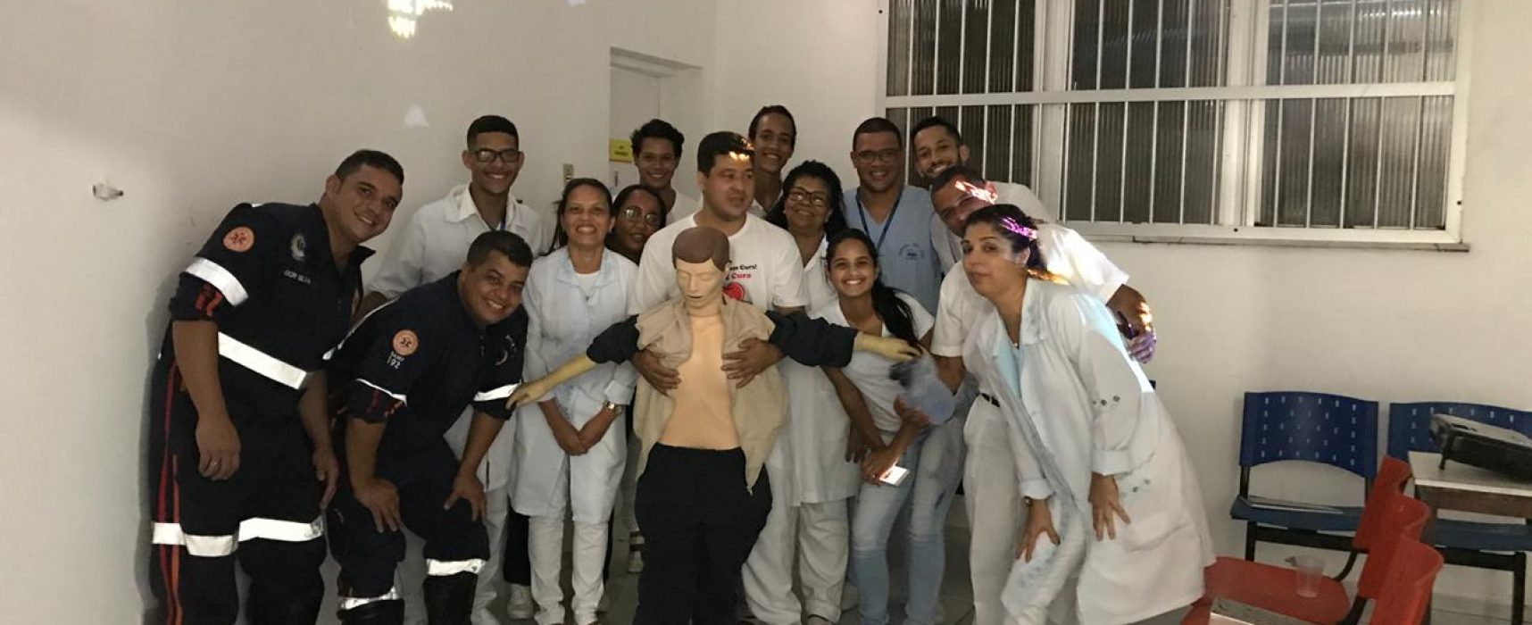 Samu realiza treinamento para funcionários do Banco de Sangue do Hospital São José