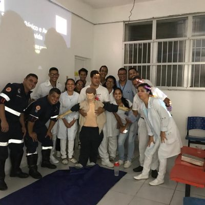 Samu realiza treinamento para funcionários do Banco de Sangue do Hospital São José