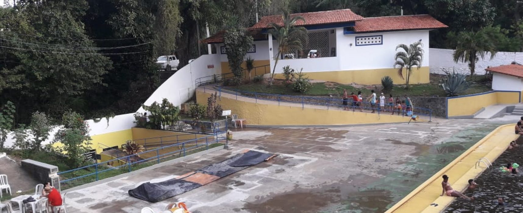 Em fase final a reforma do Balneário Tororomba, em Olivença