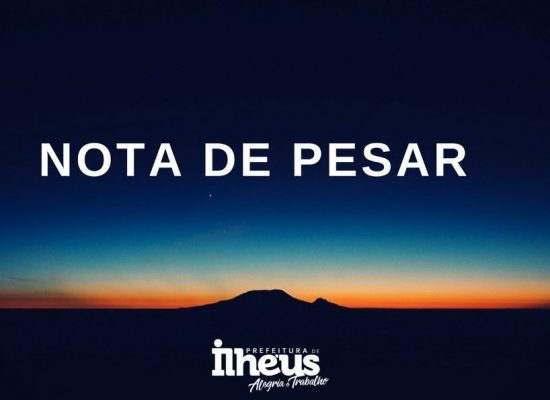 NOTA DE PESAR – DR. JOÃO HYGINO FILHO