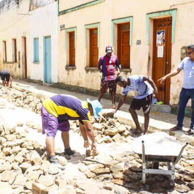 Prefeitura realiza pavimentação de diversas ruas em Taboquinhas