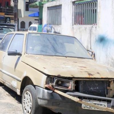 Prefeitura vai remover carros abandonados nas ruas de Ilhéus