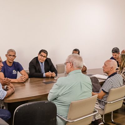 Marão garante parceria da Prefeitura no projeto de restauro da Igreja Matriz de São Jorge