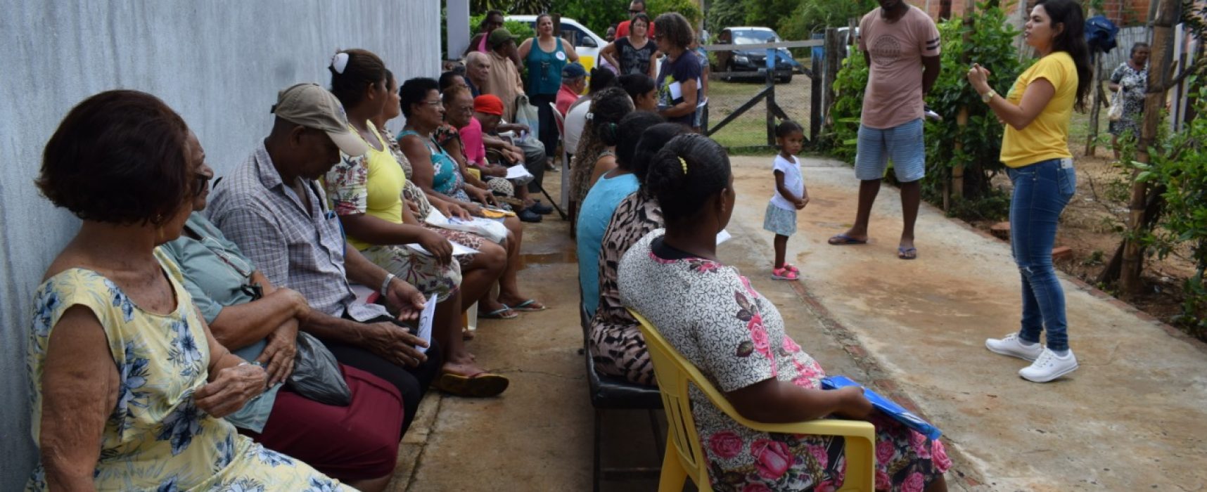 Moradores do assentamento Frei Vantuy foram atendidos com mutirão social