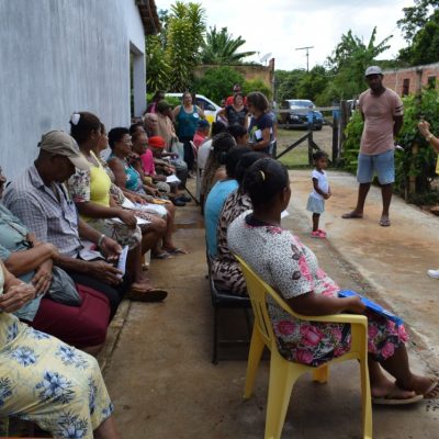 Moradores do assentamento Frei Vantuy foram atendidos com mutirão social