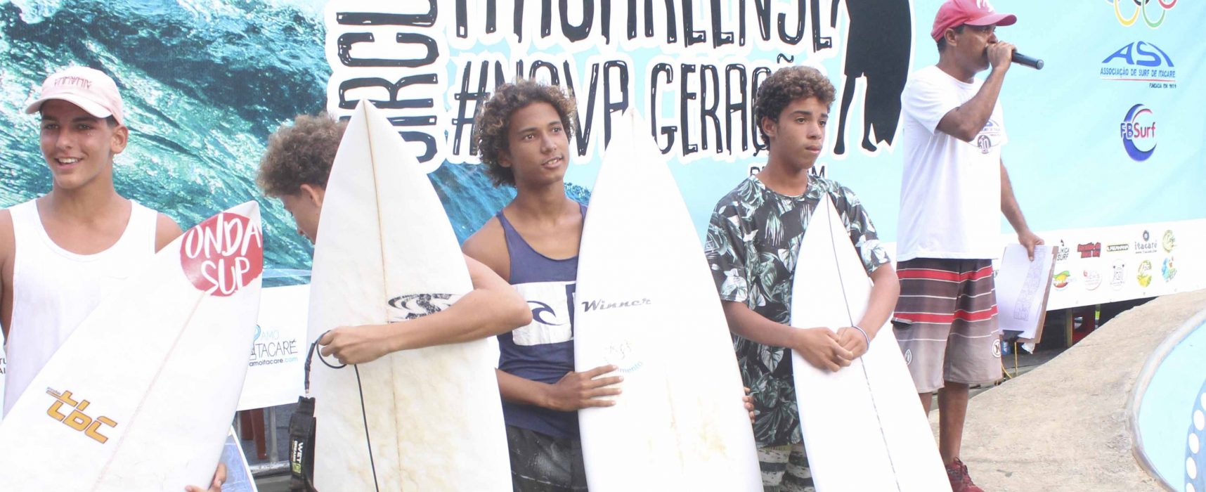 Realizada a 1ª etapa do Circuito Itacareense de Surf 2019