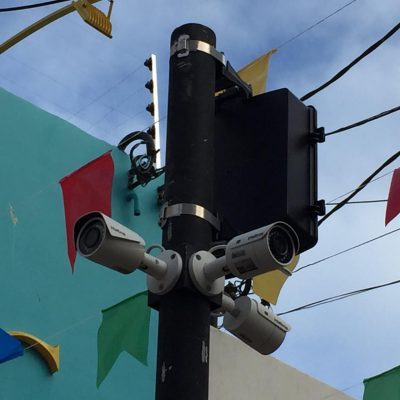 Instaladas câmeras de videomonitoramento no centro comercial de Ilhéus