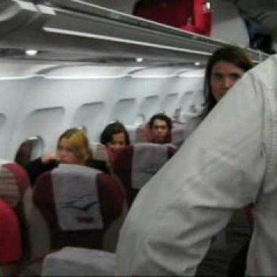 Proposta prevê sanções para desordem de passageiros em voo