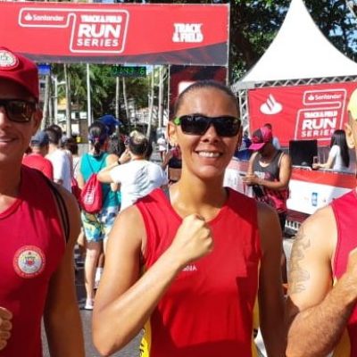 ATLETAS GUARDA-VIDAS/BOMBEIROS MILITAR PARTICIPAM DA MEIA MARATONA TRACK&FIELD