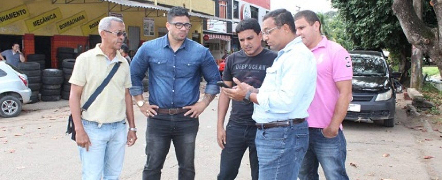 Fabrício Nascimento solicita rotatória entre ruas do bairro Malhado.