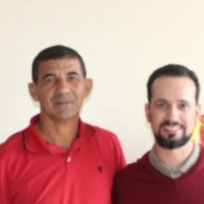 Ídolo do Vitória, diretor de esportes de Sento Sé visita a FBF