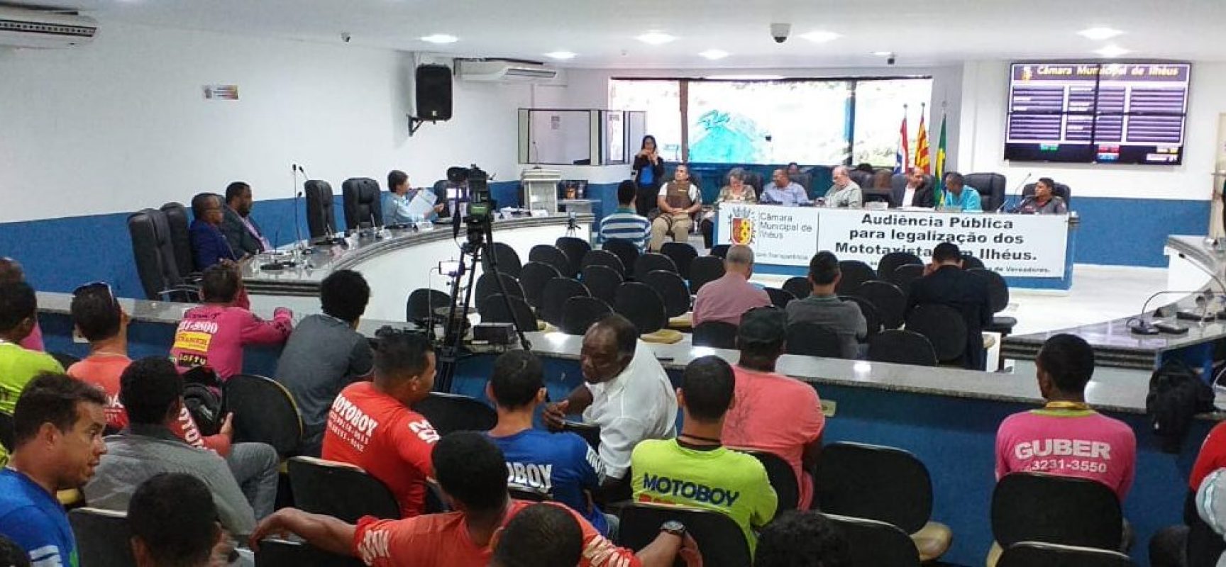 Projeto de Lei é apresentado aos profissionais do transporte por motocicleta