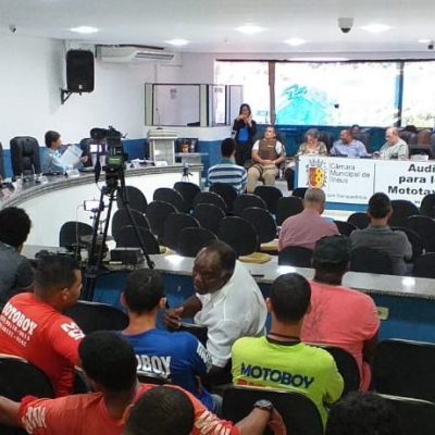 Projeto de Lei é apresentado aos profissionais do transporte por motocicleta