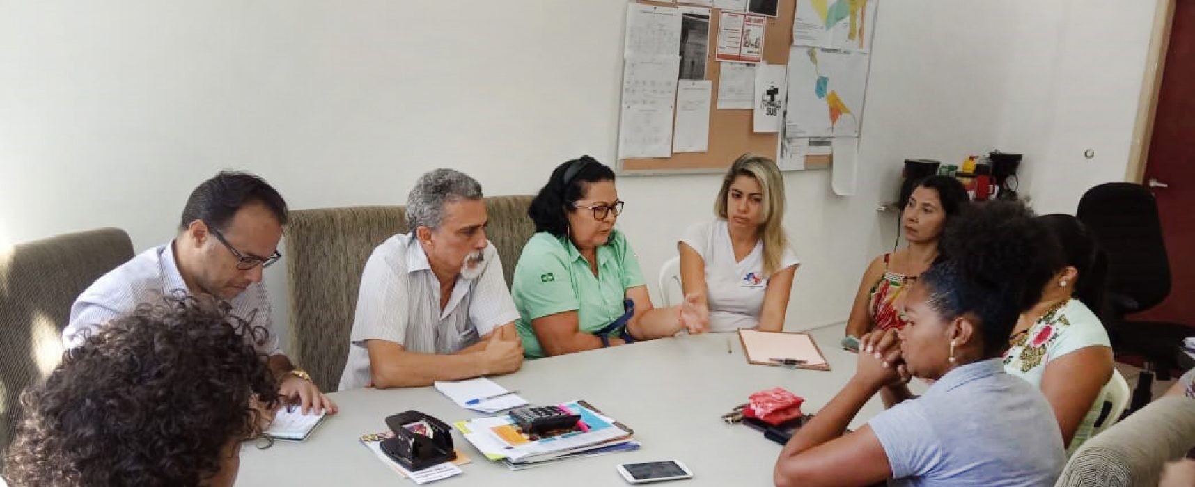 Secretaria de Saúde discute ações para a chegada do Porto Sul