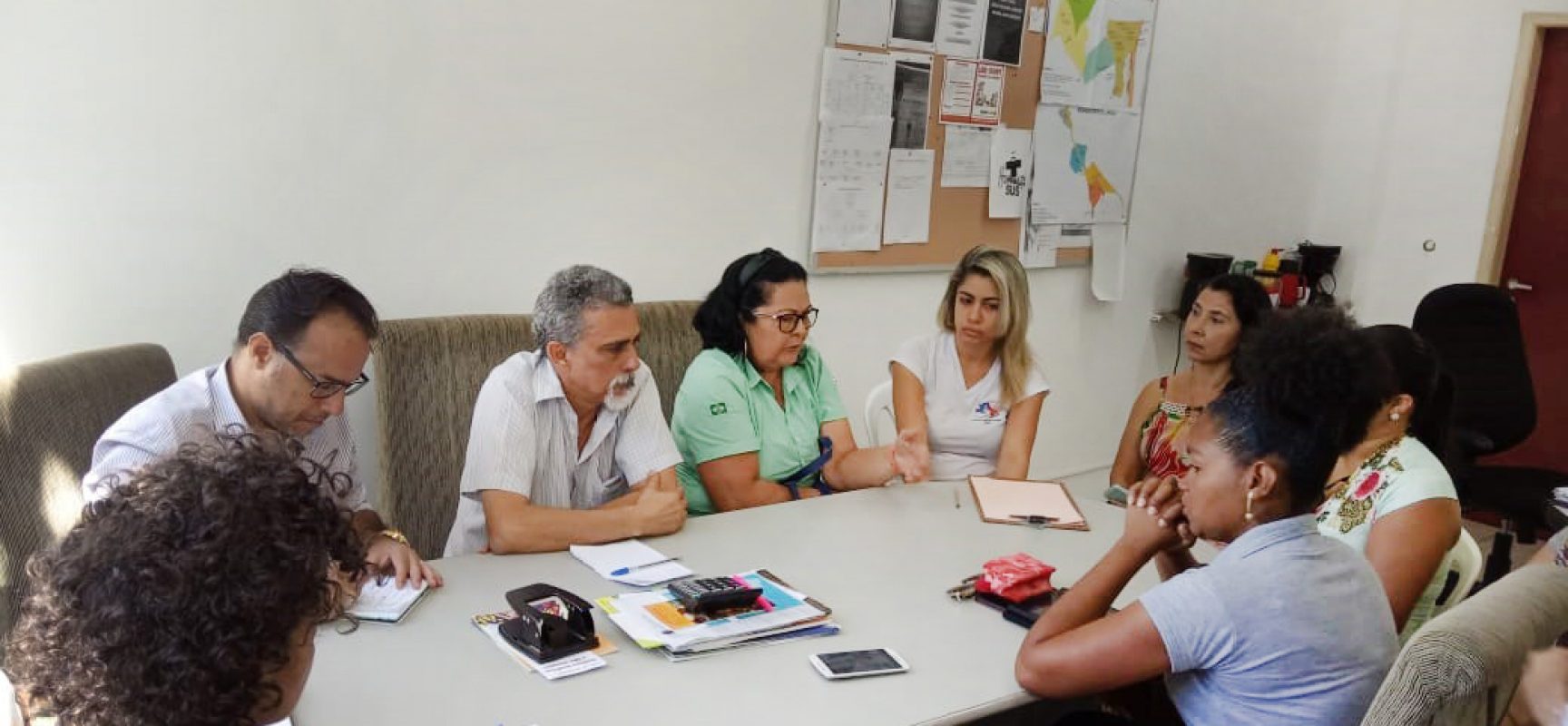 Secretaria de Saúde discute ações para a chegada do Porto Sul