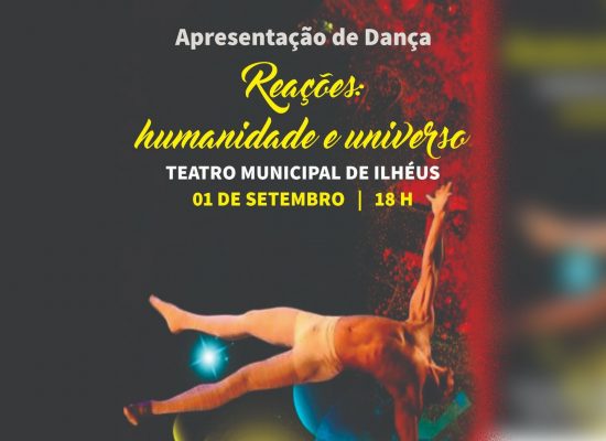Teatro Municipal de Ilhéus traz espetáculo de dança “Reações”