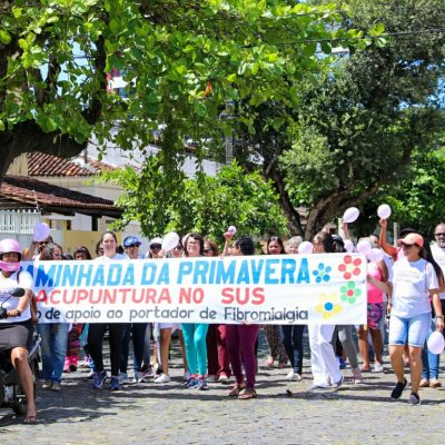 Caminhada da Policlínica marca início da primavera em Ilhéus