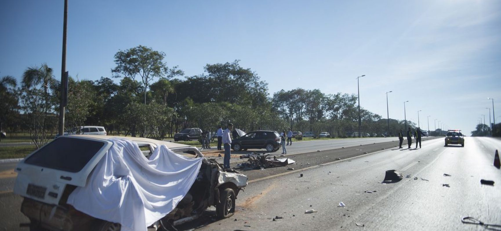 BR-101: Duas pessoas morrem em acidente de carro em Itapebi