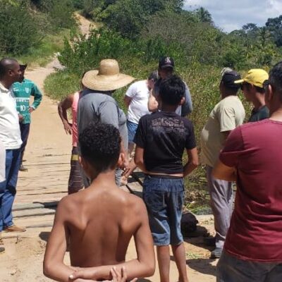 ESCUTA ILHÉUS: Vereador Luiz Carlos Escuta trabalhando pela comunidade indígena de Águas de Olivença