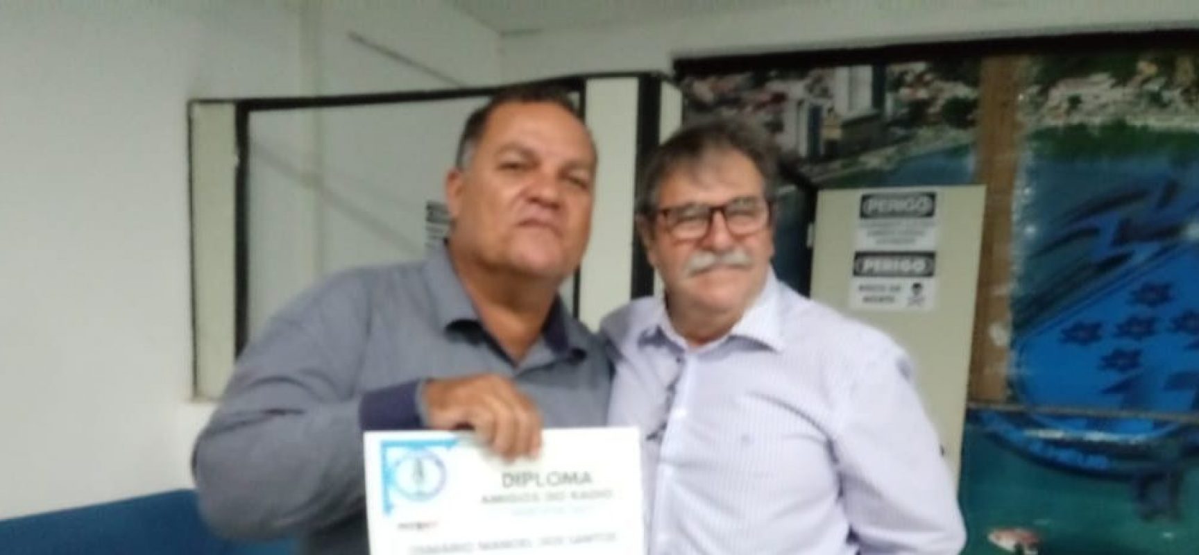 MARINHO SANTOS é homenageado pelo STERT como o mais destacado repórter policial da Bahia
