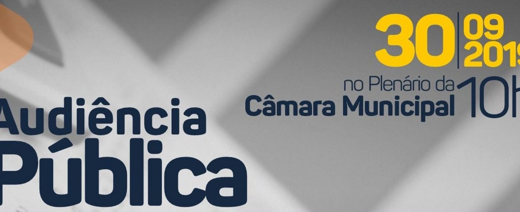 Prefeitura prestará contas sobre metas fiscais em audiência pública na Câmara