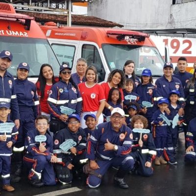 SAMU desfila na cidade de Ilhéus. Um espetáculo à parte!