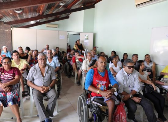NAE promove ações inclusivas para portadores de deficiência física