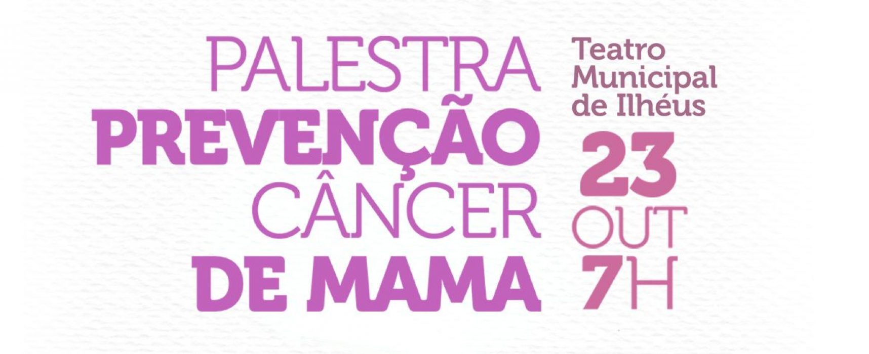 Secretaria de Serviços Urbanos realiza palestra sobre Campanha Outubro Rosa