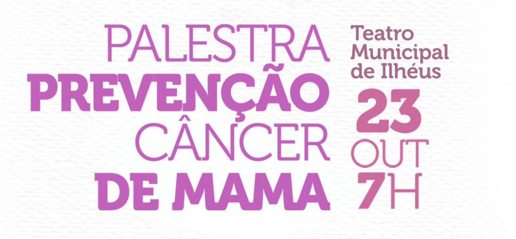 Secretaria de Serviços Urbanos realiza palestra sobre Campanha Outubro Rosa