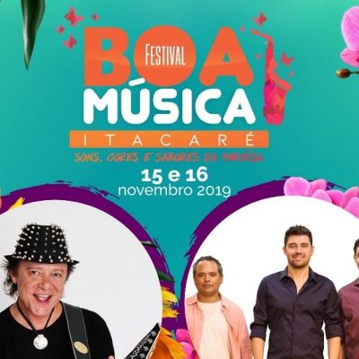 Festival Boa Música de Itacaré começa nesta sexta-feira