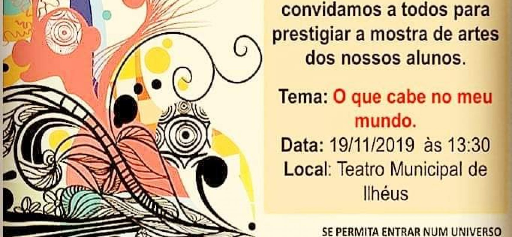 Mostra de artes apresenta trabalho produzido pelo Crie de Ilhéus