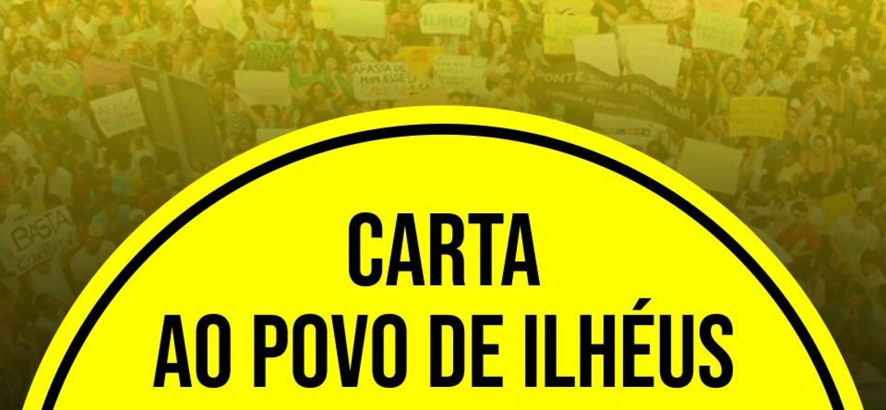 PSOL: Carta ao Povo de Ilhéus