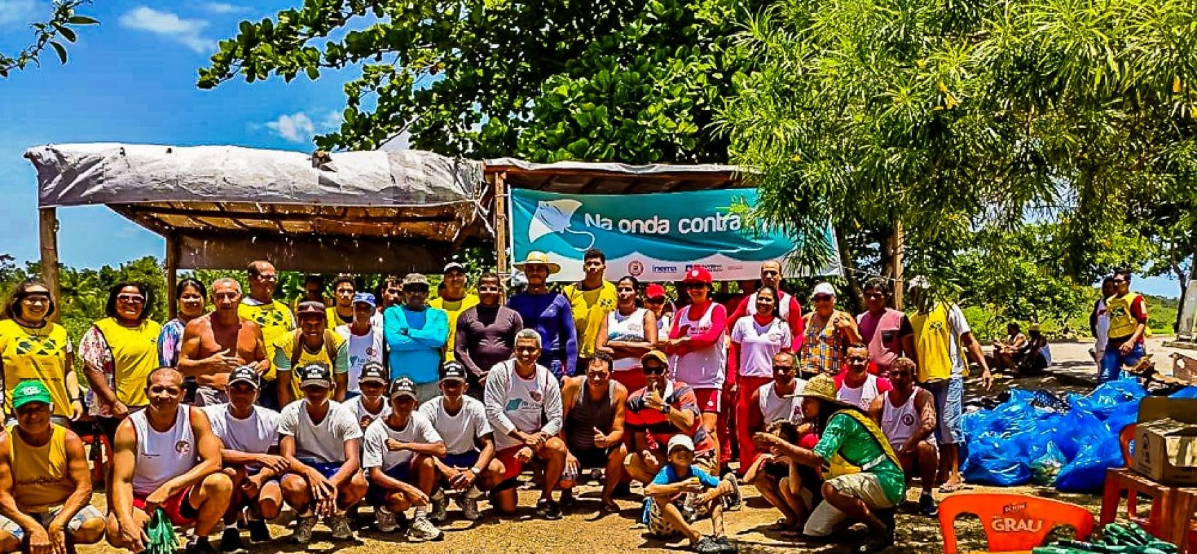 NINO VALVERDE: Campanha ‘Na Onda Contra o Plástico’é realizada em Sambaituba
