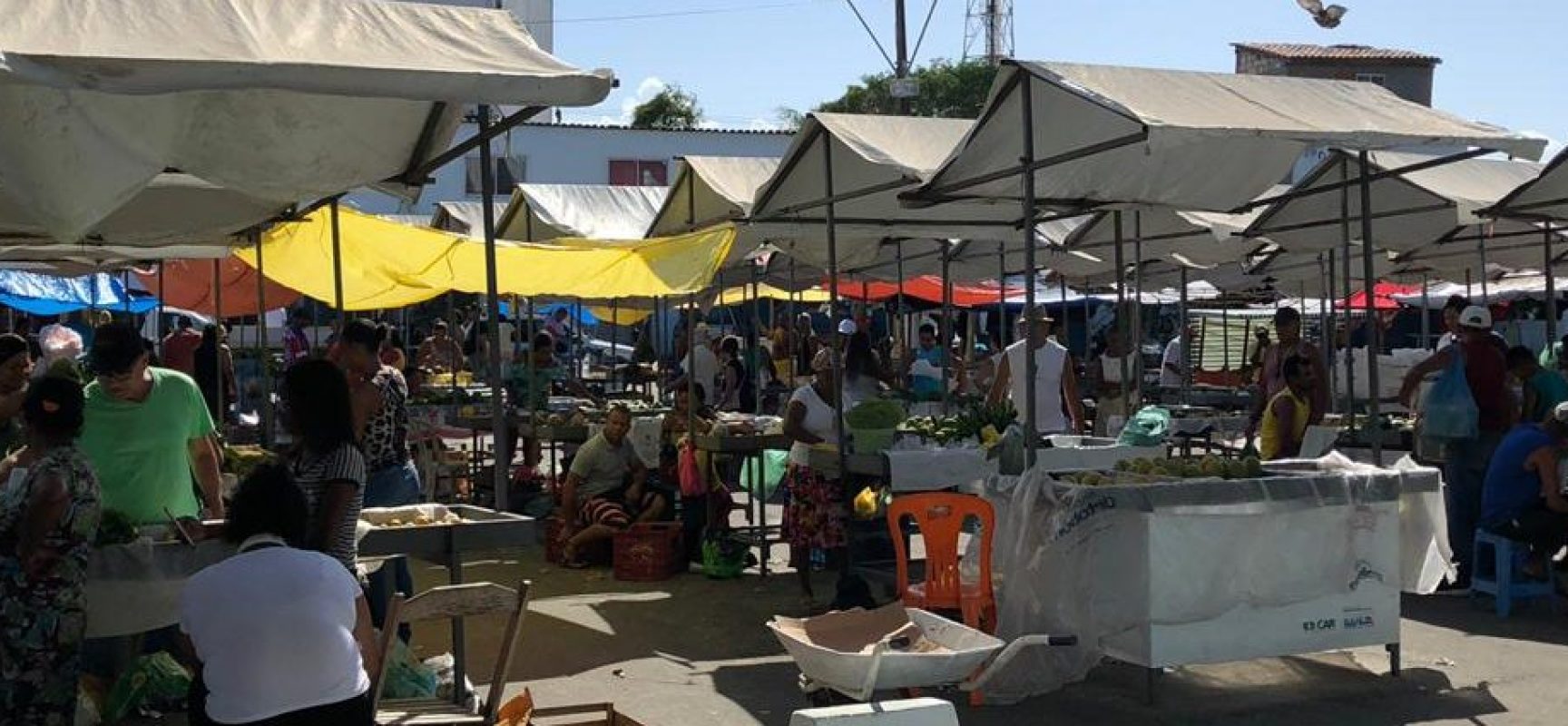 ILHÉUS: Feira da Central de Abastecimento da zona sul, totalmente revitalizada!