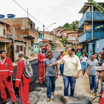 Programa Asfalto Legal já concluiu obras em 27 localidades de Ilhéus