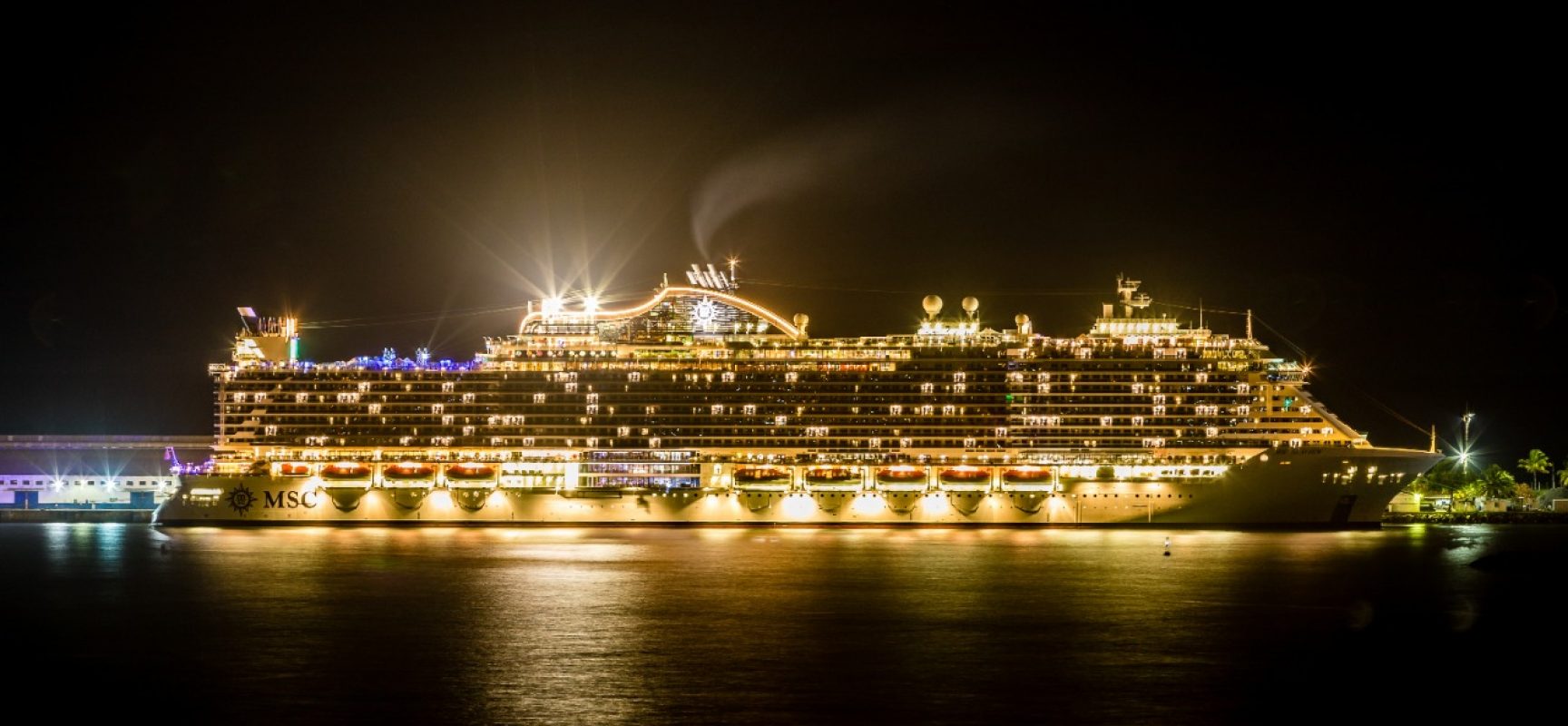 Cruzeiro Seaview pernoita em Ilhéus pela primeira vez e movimenta a cidade