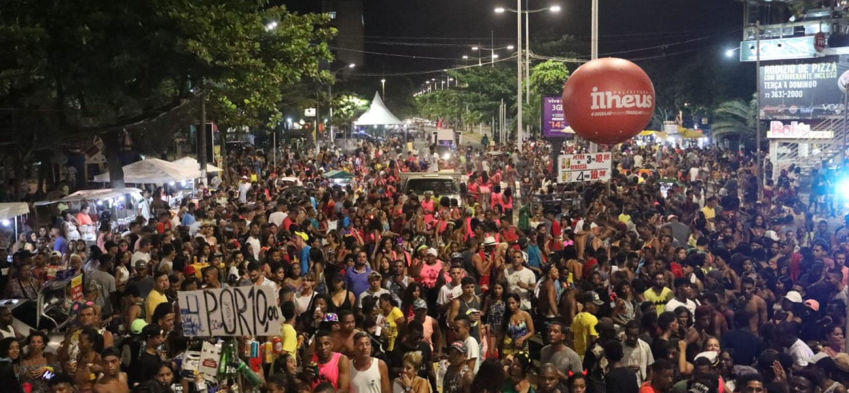 Folia tomou conta dos circuitos do Carnaval do Povo em Ilhéus