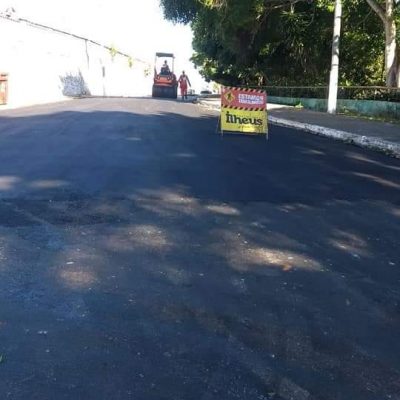 Fabrício Nascimento comemora pavimentação da Ladeira da Vitória